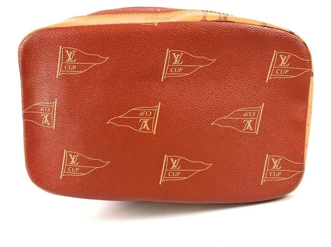 Borsa a Spalla Louis Vuitton Cup 95 Saint Tropez Arancione - vista 5