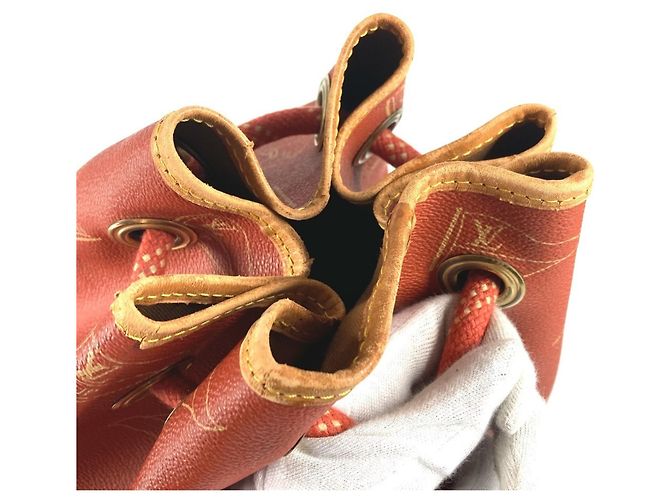 Borsa a Spalla Louis Vuitton Cup 95 Saint Tropez Arancione - vista 9