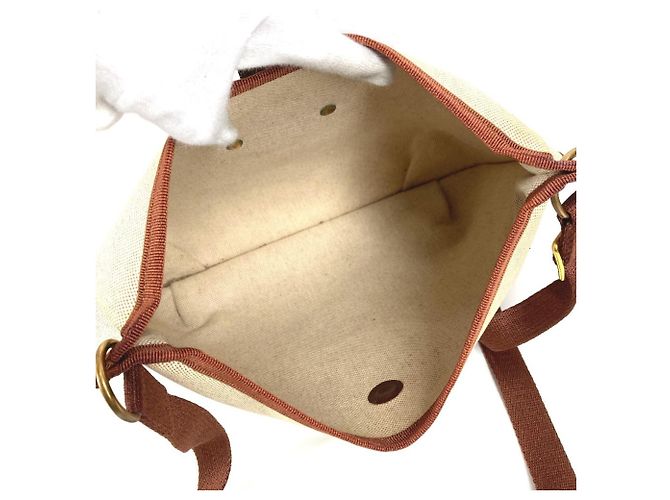 Hermès Vintage Rodeo Tasche Beige - Ansicht 14