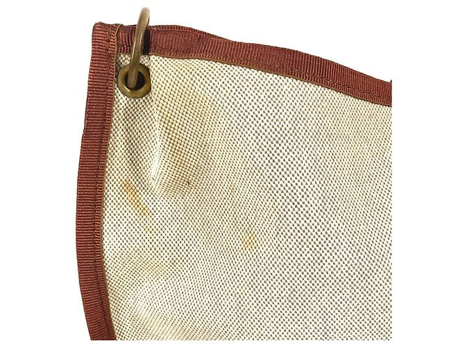 Hermès Vintage Rodeo Tasche Beige - Ansicht 8