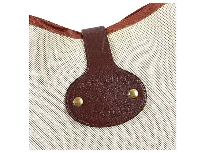 Hermès Vintage Rodeo Tasche Beige - Ansicht 9
