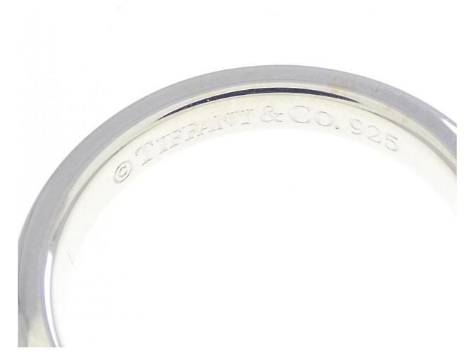 Tiffany & Co Schmale Tiffany Notes Ring Silber - Ansicht 3