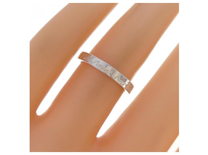 Tiffany & Co Schmale Tiffany Notes Ring Silber - Ansicht 4