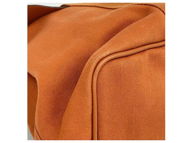 Borsa tote Hermès Valparaiso MM Arancione - vista 7