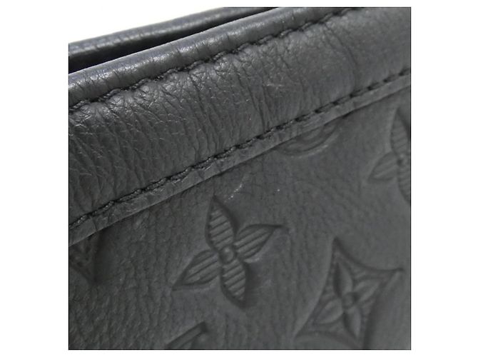 Borsa a spalla portafoglio indossabile Monogram Shadow Gaston di Louis Vuitton Nero - vista 4