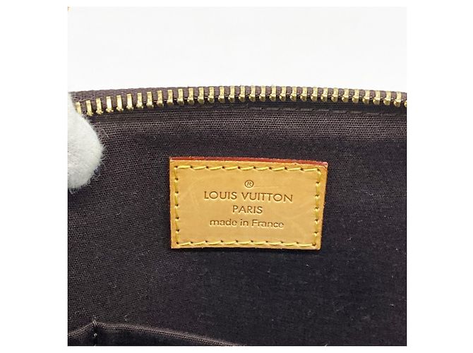 Borsa Vernis Bellevue PM Louis Vuitton Bordò - vista 5