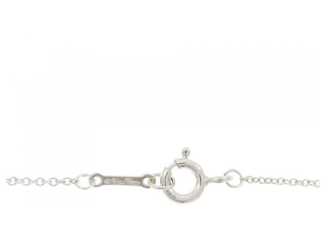 Tiffany & Co Collana Medaglione Cuore Amore Tiffany Argento - vista 5