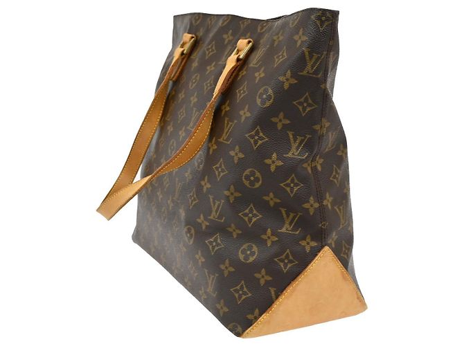 Cabas Mezzo in Tela Monogramma Louis Vuitton Marrone - vista 3