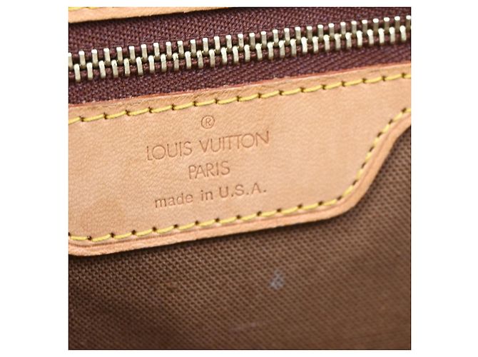 Cabas Mezzo in Tela Monogramma Louis Vuitton Marrone - vista 6