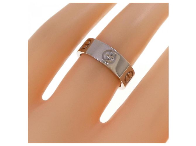 Anello Love Cartier in Oro Bianco D'oro - vista 4