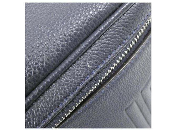 Fendi Shadow Diagonal Schultertasche Dunkelblau - Ansicht 4