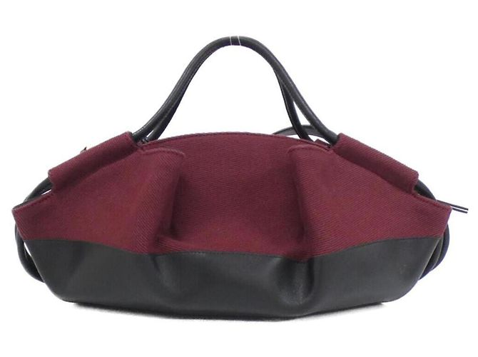 Bolso de mano Loewe Paseo Small Negro Burdeos - vista 2