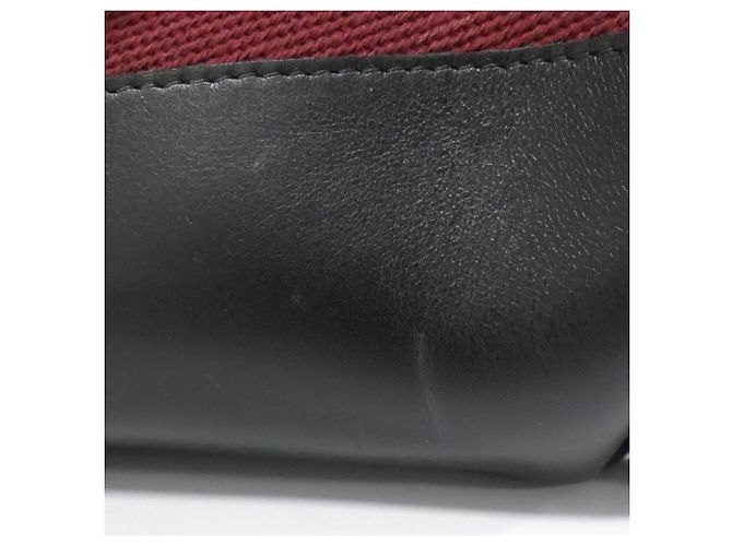 Bolso de mano Loewe Paseo Small Negro Burdeos - vista 7