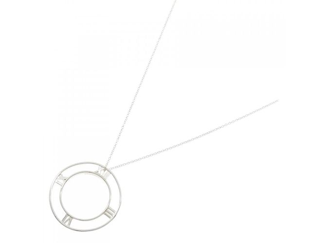 Tiffany & Co Collana rotonda piccola Tiffany Atlas Argento - vista 2