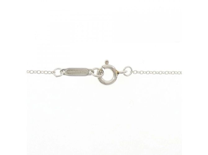 Tiffany & Co Collana rotonda piccola Tiffany Atlas Argento - vista 4