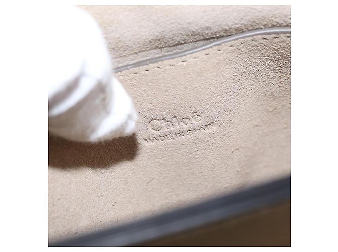 Chloé Borsa a Spalla Faye in Pelle e Camoscio - Piccola Blu - vista 6