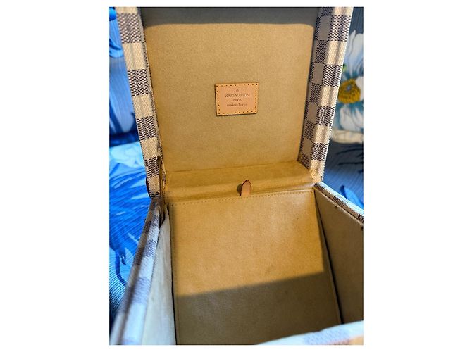 Louis Vuitton Damier Azur Scatola Merveilles Gold hardware - vista 11