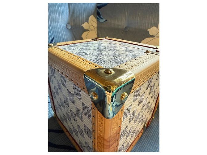 Louis Vuitton Damier Azur Scatola Merveilles Gold hardware - vista 9