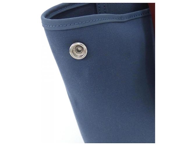 Hermès Cabag PM Handtasche Rot Blau - Ansicht 6