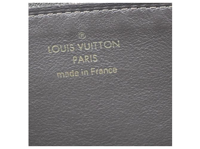 Cartera Larga Capucines de Cuero Louis Vuitton Beige - vista 6