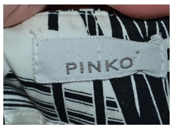 Pinko Mini Kleid Baumwolle mehrfarbig Größe 42 Mehrfarben - Ansicht 5