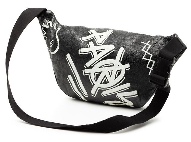 Sac à dos taille Balenciaga Graffiti Explorer - vue 2