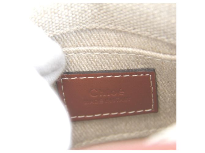 Borsa Tote Nano Woody di Chloé Beige - vista 8