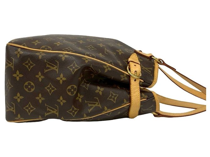 Louis Vuitton Batignolles Vertical Monogram Leder Tote Bag Braun - Ansicht 6
