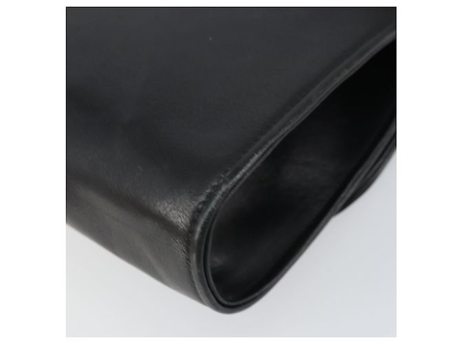Borsa a Spalla in Pelle Nera e Oro GUCCI 004 25 0240 Auth 156804 Nero D'oro - vista 15