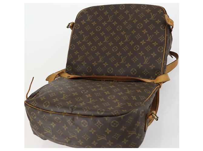 LOUIS VUITTON Borsa a Spalla Monogram Saumur 35 M42254 LV Auth 156195 Monogramma - vista 19