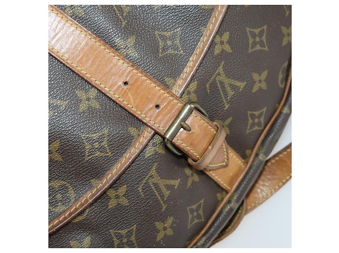 LOUIS VUITTON Borsa a Spalla Monogram Saumur 35 M42254 LV Auth 156195 Monogramma - vista 25