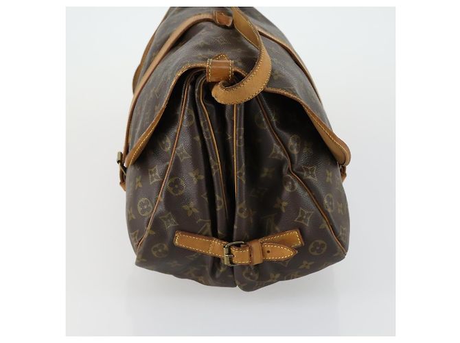LOUIS VUITTON Borsa a Spalla Monogram Saumur 35 M42254 LV Auth 156195 Monogramma - vista 3