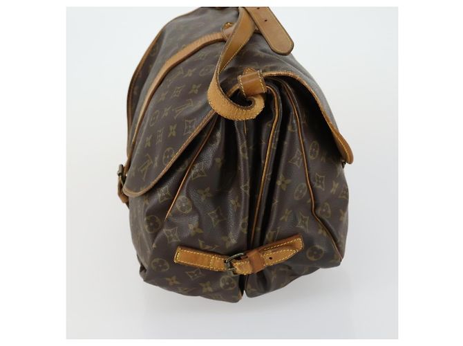 LOUIS VUITTON Borsa a Spalla Monogram Saumur 35 M42254 LV Auth 156195 Monogramma - vista 4