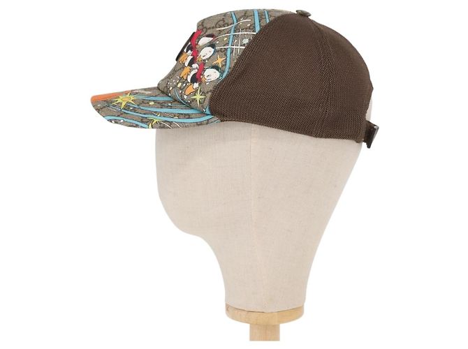GUCCI GG Supreme GUCCIxDisney Cap PVC Beige 648843 Auth 157413M - Ansicht 3