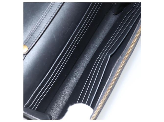 Céline CELINE Chain Shoulder Wallet Bag Leather Multicolor Gold Auth BA8968 Multiple colors Golden - view 10