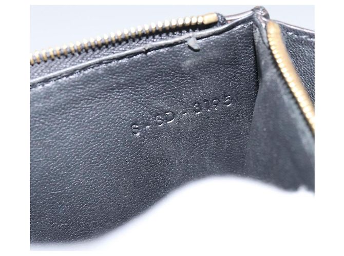 Céline CELINE Chain Shoulder Wallet Bag Leather Multicolor Gold Auth BA8968 Multiple colors Golden - view 12