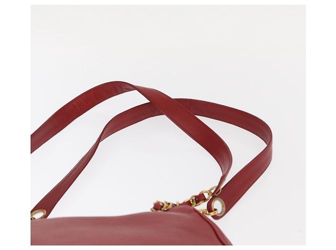 Borsa Tote CHANEL in Pelle Caviar Rossa Oro CC Auth BA8976 Rosso D'oro - vista 8