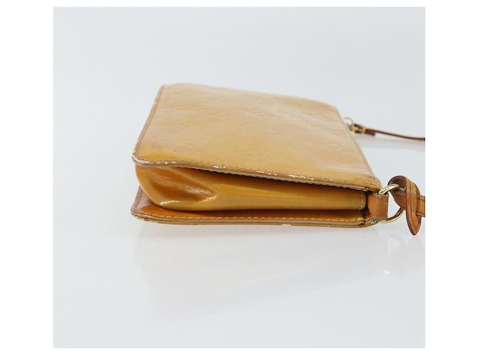 LOUIS VUITTON Bolsa Lexington Monogram Vernis Beige M91010 LV Auth gh1402 - vista 3
