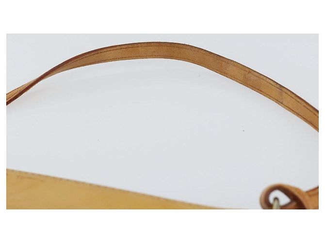 LOUIS VUITTON Bolsa Lexington Monogram Vernis Beige M91010 LV Auth gh1402 - vista 8