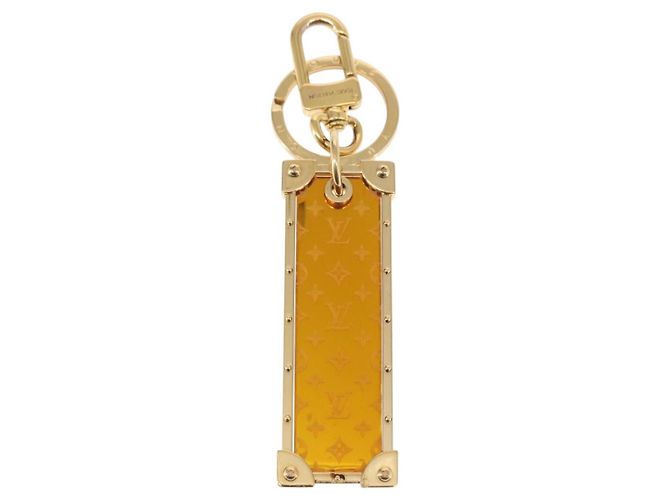 LOUIS VUITTON Portachiavi Marble Prism Charm metallo Oro M68305 LV Auth 157419SAM - vista 2