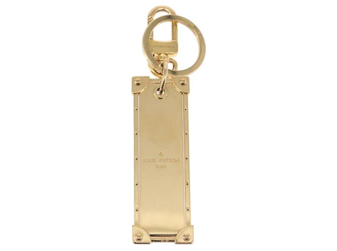 LOUIS VUITTON Portachiavi Marble Prism Charm metallo Oro M68305 LV Auth 157419SAM - vista 5