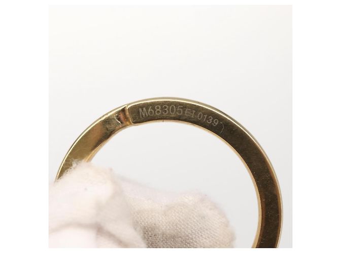 LOUIS VUITTON Portachiavi Marble Prism Charm metallo Oro M68305 LV Auth 157419SAM - vista 8