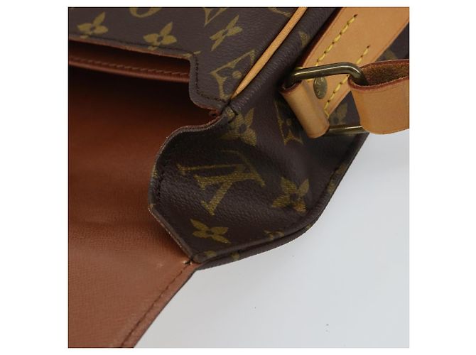 LOUIS VUITTON Borsa a Spalla Monogram Cartouchiere GM M51252 LV Auth ep12210 Monogramma - vista 10