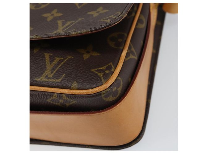LOUIS VUITTON Borsa a Spalla Monogram Cartouchiere GM M51252 LV Auth ep12210 Monogramma - vista 14