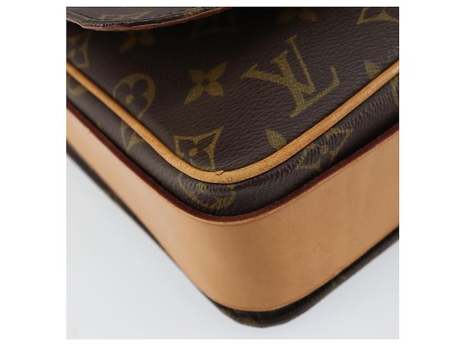 LOUIS VUITTON Borsa a Spalla Monogram Cartouchiere GM M51252 LV Auth ep12210 Monogramma - vista 15