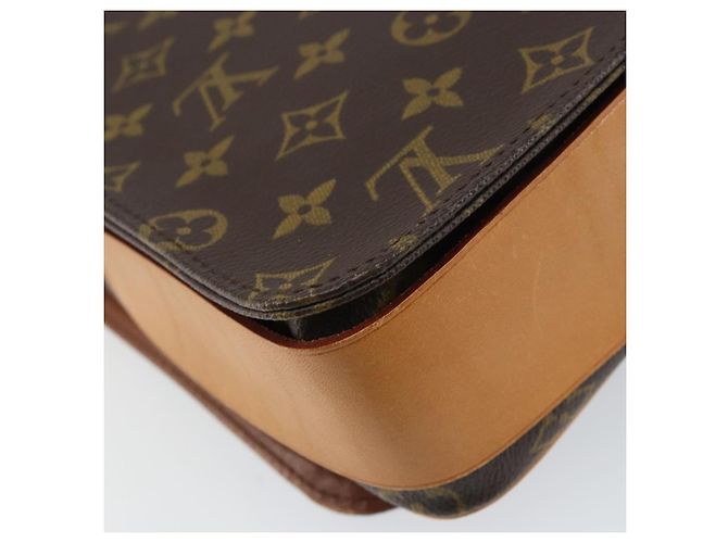 LOUIS VUITTON Borsa a Spalla Monogram Cartouchiere GM M51252 LV Auth ep12210 Monogramma - vista 17