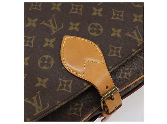 LOUIS VUITTON Borsa a Spalla Monogram Cartouchiere GM M51252 LV Auth ep12210 Monogramma - vista 18