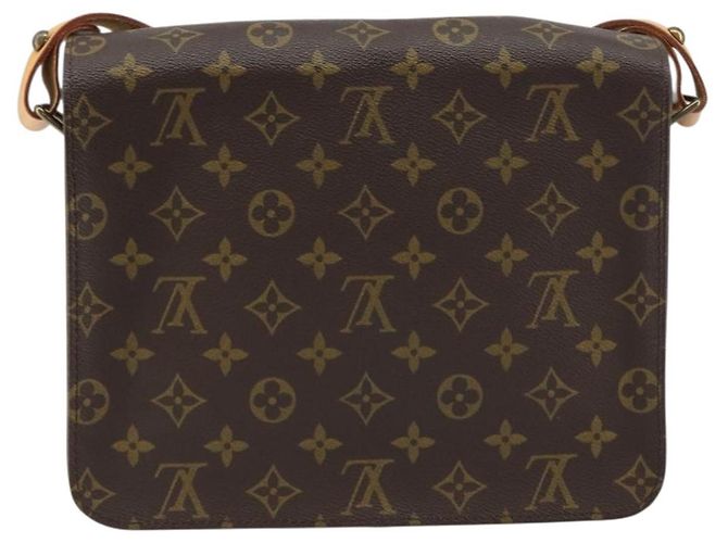 LOUIS VUITTON Borsa a Spalla Monogram Cartouchiere GM M51252 LV Auth ep12210 Monogramma - vista 2