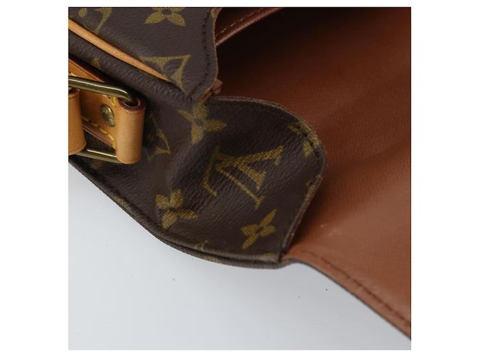 LOUIS VUITTON Borsa a Spalla Monogram Cartouchiere GM M51252 LV Auth ep12210 Monogramma - vista 20