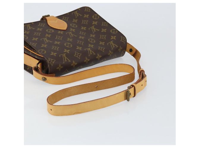 LOUIS VUITTON Borsa a Spalla Monogram Cartouchiere GM M51252 LV Auth ep12210 Monogramma - vista 7